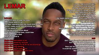 Lemar - Maybe just maybe (lower key instrumental with lyrics)