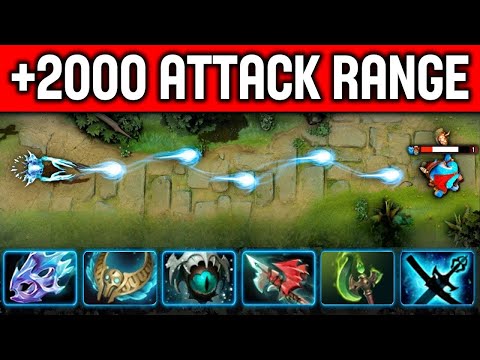 Hard Carry AA +2000 Attack Range Meta🔥🔥🔥27 Kills + Rampage | Dota 2 Gameplay