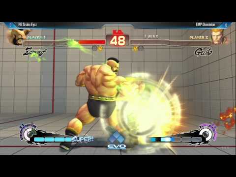 [EVO 2014 USFIV Top 32] RG Snake Eyez (Zangief) vs EMP Dieminion (Guile)