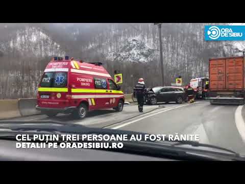 Accident DN7 - Valea Oltului