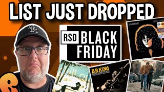 🔥 RSD Black Friday 2025 List JUST Dropped! | Full Breakdown & Hidden Gems Inside