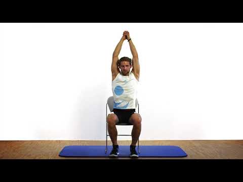 Schulter Elevation im Sitz bimanuell