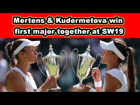 Mertens & Kudermetova win first major together at SW19 #kudermetova
