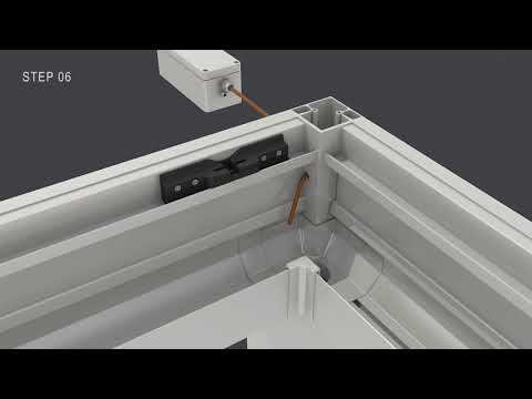 Bioclimatic Pergola "Futura" - Installation