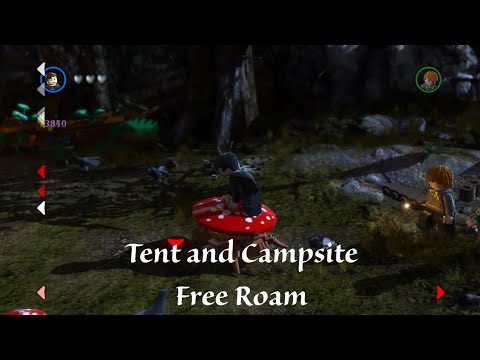 LEGO Harry Potter Years 5-7 Playthrough Part 37 - Tent and Campsite - Free Roam