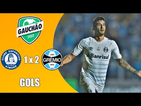 AIMORÉ 1 X 2 GRÊMIO | CAMPEONATO GAÚCHO | GOLS