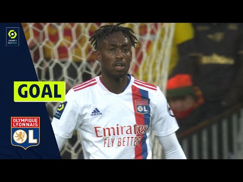 Goal Tino KADEWERE (44' - OL) RC LENS - OLYMPIQUE LYONNAIS (1-1) 21/22