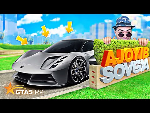 @theDonni  GA AJOYIB EKSKLYUZIV SOVG'A | GTA 5 RP ROCKFORD | PROMO - BEK