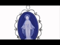 Sterling Silver Miraculous Medal Cameo Necklace