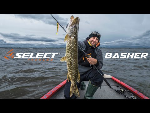 Мощный спиннинг для ловли на глубинах Select Basher 60-150g Mod. Fast - фото 1 - id-p1443138488