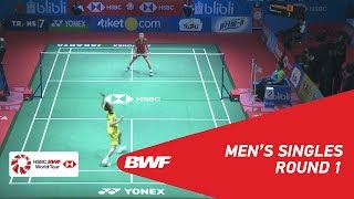 Download lagu MS | NG Ka Long Angus (HKG) vs LEE Chong Wei (MAS) [7] | BWF 2018 mp3