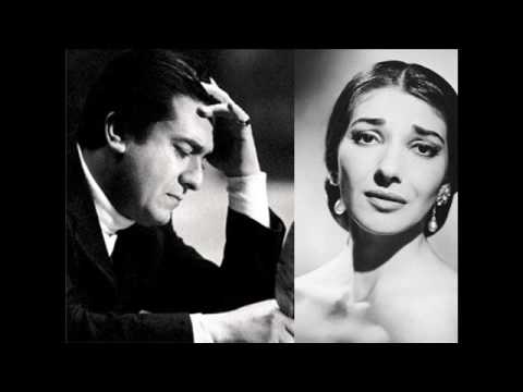 Maria Callas and Giuseppe Di Stefano Sings La Traviata LIVE