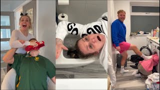 Stuffed in toilets, giant toothbrushes and she got stuck in the washing machine 😂