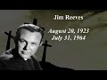 Jim Reeves - I'll Fly Away (with lyrics)