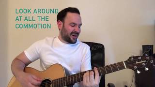 The Black Keys - Walk Across The Water - Live Acoustic Cover + LYRICS