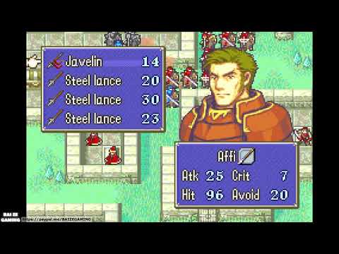 Ch20 Dragons Gate! Hector Hard Mode Fire Emblem Blazing Sword!