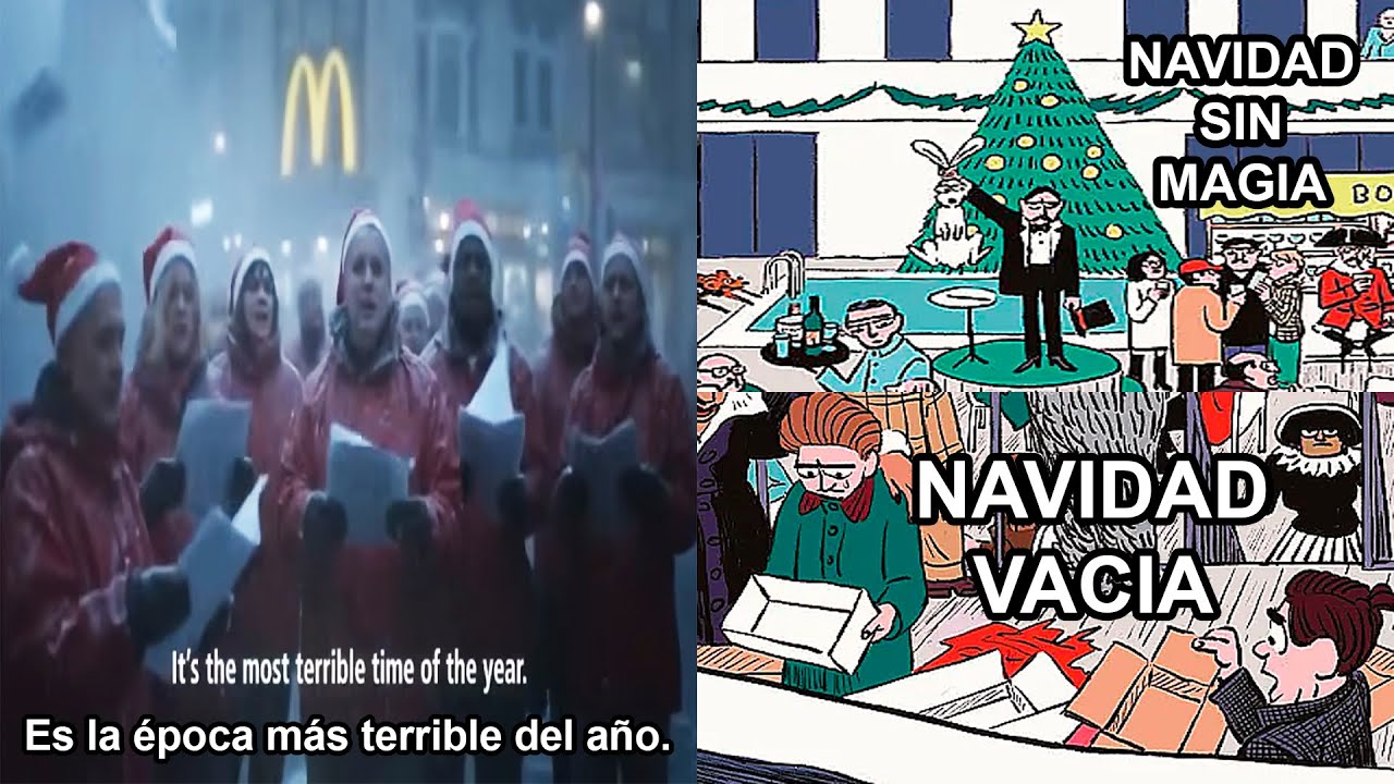 LA NAVIDAD ESTÁ LLEGANDO A SU FIN? MENSAJES EN COMERCIAL DE MCDONALD’S Y LA PORTADA DE THE ECONOMIST
