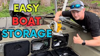 John Boat DIY Storage