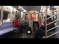 NYC Subway Contact Ring Juggling Performer