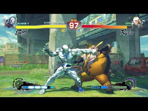 Super Street Fighter IV arcade edition gameplay / Running on xbox one x