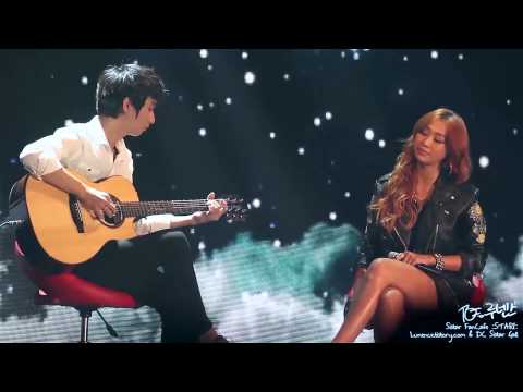 131103 유투브 뮤직 어워즈 씨스타 효린 & 정성하