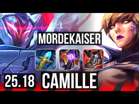 MORDEKAISER vs CAMILLE (TOP) | Legendary, 13/4/9 | EUW Diamond | 25.18