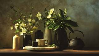 Moody Spring Still Life Floral Frame TV Art Screensaver