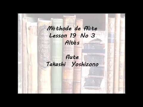 Lesson 19　No.3/Altès Flute Method