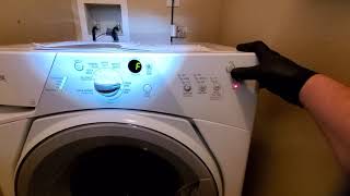 Whirlpool duet washer diagnostic mode