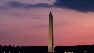 Washington Monument - June 17, 2016 - Sunset Time Lapse