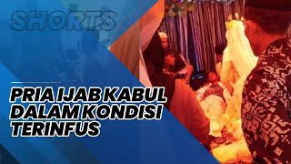 Viral Foto Pria Lakukan Ijab Kabul di Bima NTT dalam Kondisi Terinfus, Berjuang Menahan Sakit