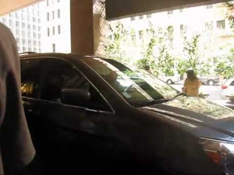 [fancam] 100903 SNSD Yuri Leaves Sheraton