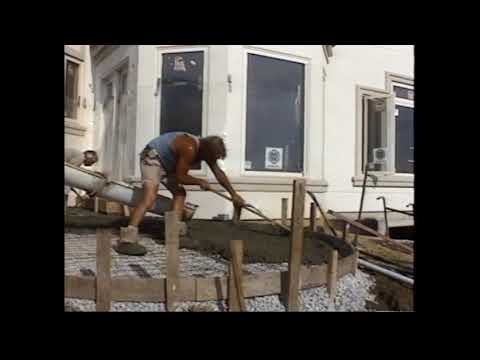 Stamping and Coloring Concrete