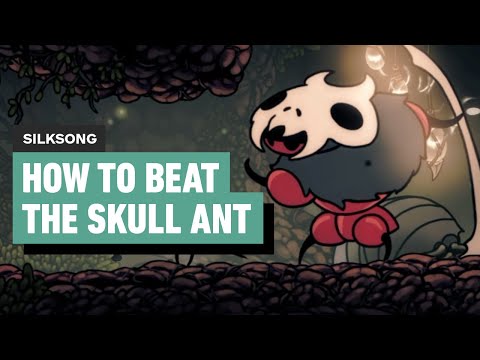 Hollow Knight Silksong - How to Beat the Skull Ant Miniboss - Skarrgard