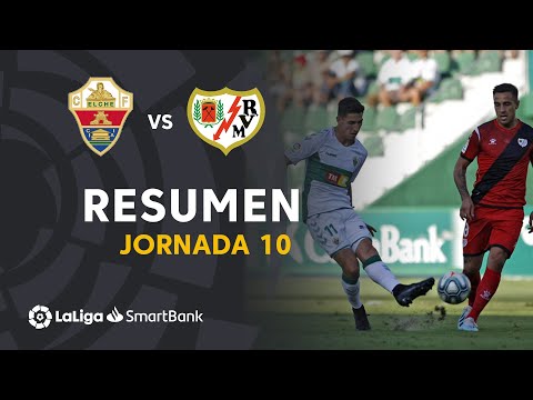 Resumen de Elche CF vs Rayo Vallecano (1-1)