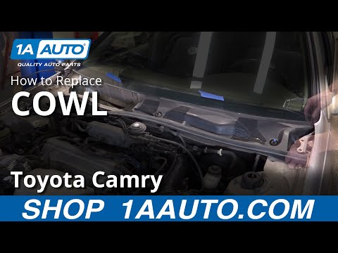 How to Replace Cowl Air Grill 97-01 Toyota Camry