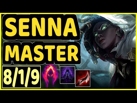 YUUKI60 (SENNA) - 8/1/9 KDA BOTTOM ADC GAMEPLAY - EUW Ranked MASTER