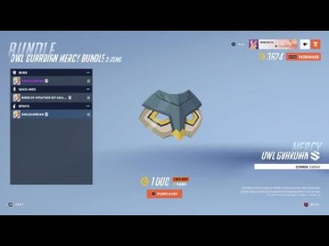 OWL GUARDIAN MERCY SKIN