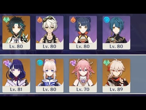 xiaotional and raikomi taser | 2.5 spiral abyss floor 12 full clear (9 stars)