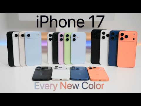 iPhone 17 Models - Hands on Every New Color