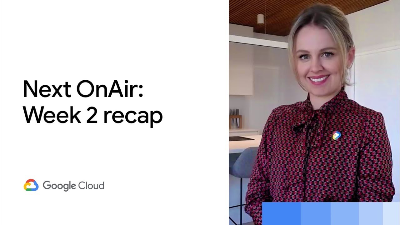 This week’s Google Cloud Next ’20: OnAir theme was productivity and collaboration, and there were plenty of digital learning opportunities, including a keynote (or two) plus breakouts for a deeper dive into a topic. It was all fresh content too, delivered on demand. Ready for week 3? Let’s get solving.
