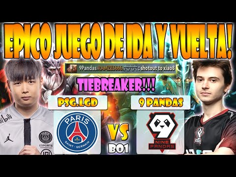 PSG.LGD VS 9 PANDAS [BO1] TIEBREAKER - RAMZES, KIYOTAKA VS NOTHINGTOSAY - RIYADH MASTERS 2023 - DOTA