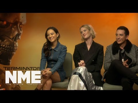 Terminator: Dark Fate | Cast interview on what it's like working with Linda Hamilton