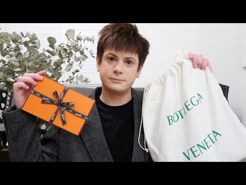 BOTTEGA VENETA INKWELL ACOLCHOADO CASSETE CROSS BOG BAG UNBOXING & HERMES RODEO PEGASE CHARM