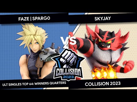 Collision 2023 - FaZe | Sparg0 (Cloud) VS Skyjay (Incineroar) - Top 64 - Winners Quarters
