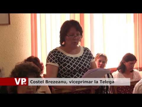 Costel Brezeanu, viceprimar la Telega