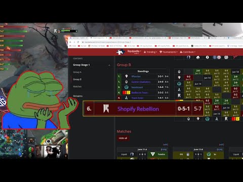 "Miracle- & Arteezy team is OUT" - Gorgc on Shopify out of DreamLeague 20