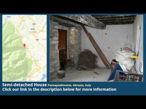 Semi-detached House for Sale in Pennapiedimonte, Abruzzo, Italy on italianlife.today