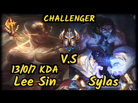 GOG Pride (LEE SIN) vs SYLAS - 13/0/7 KDA JUNGLE CHALLENGER GAMEPLAY - EUW