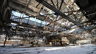 Ran into TAGGERS at Abandoned TV Factory - We Weren't Alone!!